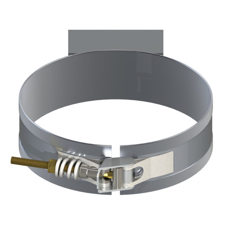 Mica Band Latch and Trunion Heat and Sensor Technology